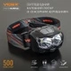 Ліхтар налобний світлодіодний VIDEX VLF-H055D 500Lm 5000K - зображення 3