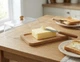 Маслянка Butter з бамбуковою основою та акриловою кришкою 10,5×14,5×6 см для зберігання вершкового масла - изображение 2