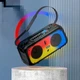 Караоке-колонка HOCO BS54 Party з 2 бездротовими мікрофонами, Bluetooth 5.1, 30 Вт, портативна акустика, FM, USB, TF, AUX, RGB-підсвічування - зображення 3