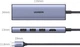 Док-станция Ugreen CM511 6-in-1 USB3.0 Type-C - HDMI 4K30Hz/3xUSB-А 3.0/Type-C/PD 100W (UGR-20956A) - изображение 2