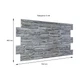 Декоративная ПВХ панель Sticker Wall 960х480х4 мм (1838) - изображение 3