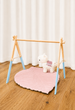 Напольный мобиль без игрушек Стойка Baby Gym Детский игровой тренажер Голубой - изображение 7
