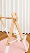 Напольный мобиль без игрушек Стойка Baby Gym Детский игровой тренажер Белый - изображение 4