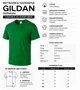 Футболка чоловіча Gildan Softstyle Зелений M - зображення 9