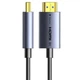 Кабель HDMI UGREEN HDMI to HDMI 2.1 8k 60hz 4k 144hz 2k 240hz HDR10 VRR 8 м Black (HD183) - зображення 3