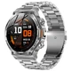 Розумний смарт годинник Smart Surf X Pro Silver Steel, 2 ремінці - зображення 5