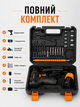 Шуруповерт аккумуляторный STROMO 12V бесщеточный с металлическим патроном 10 мм, 1 АКБ Li-Ion 2.0Ah, кейс, набор бит и сверл шуруповерт с регулировкой момента затяжки 2 скорости - изображение 5