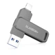 USB флешнакопичувач BLANBOK+ BLA-001 256 ГБ USB 3.0 OTG Type-C для смартфона - зображення 1