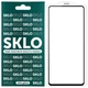 Защитное стекло SKLO 5D для Samsung Galaxy S23 Черный / Белая подложка - изображение 3