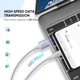 Дата кабель USB 2.0 AM to USB-C 2.0m 3.0A 18W US288 White Ugreen (60133) - зображення 2