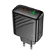 Зарядний блок живлення 2xType-C+USB HOCO CS26A Article 45 W 5 V 3 A чорний - зображення 2