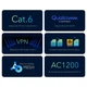 WiFi 5 Mesh 4G LTE-маршрутизатор Cudy LT700 CAT6 двухдиапазонный гигабитный АС1200 (73-00515) - изображение 7