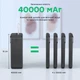 Повербанк 40000mAh Choetech B731 Black 22.5W QC3.0 PD3.0 (43-00117) - изображение 6
