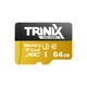 Карта пам’яті Trinix 64GB miсroSDXC з SD-адаптером U3 V30 A1 (90-00035) - зображення 2