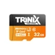 Карта пам’яті Trinix 32GB miсroSDHC з SD-адаптером U3 V30 A1 (90-00034) - зображення 2