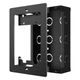 Монтажный комплект для врезного монтажа вызовной панели серии R25 Akuvox V2.0 Black (87-00063) - изображение 1