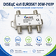 Спутниковый коммутатор DiSEqC 4х1 Eurosky DSW-7107P - изображение 1