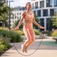 Skakanka bezprzewodowa z licznikiem Gymtek Smart Motion Bluetooth G-05178 Różowa (5905399051785) - obraz 14