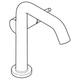 Hansgrohe Tecturis S Смеситель для раковины, матовая бронза (73341140) - изображение 4