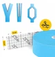 Кинезиотейп 4FIZJO 5 см х 31 м Sky Blue (P-5905973405546) - изображение 4