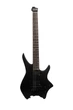 Безголова електрогітара HILS HN5 S/BK (Satin Black) - зображення 1
