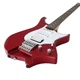 Безголова електрогітара HILS HNS1R S/RR (Satin Ruby Red) - зображення 4