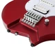 Безголова електрогітара HILS HNS1R S/RR (Satin Ruby Red) - зображення 6