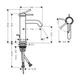 Hansgrohe Tecturis S Смеситель для раковины, черный матовый (73314670) - изображение 4