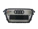 Решетка радиатора Audi A4 / S4 B8 2012-2016 стиль RS4 черный глянец - изображение 1