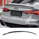 Спойлер багажника Audi A5 B9 2016-2023 Coupe / Sportback сабля S-стиль черный глянец - изображение 1