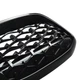 Ноздри решетки радиатора переднего бампера BMW 3 G20/G21 2018-2023 Diamond Black - изображение 4