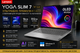 Преміум ноутбук Lenovo Yoga Slim 7 14IMH9 Core Ultra 7 155H / OLED WUXGA / 16GB RAM / SSD 512GB (83CV003UFR) - изображение 6