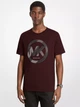 Футболка хлопковая мужская Michael Kors 58242292 XL Бордовая (1160565384) - изображение 1