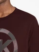 Футболка хлопковая мужская Michael Kors 58242292 XL Бордовая (1160565384) - изображение 3