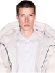 Рубашка хлопковая мужская Armani Exchange 728714880 M Бежевая (1159975887) - изображение 4
