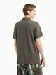 Поло длинное мужское Armani Exchange 366275502 2XL Зеленое (1160633663) - изображение 2