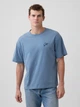 Футболка хлопковая мужская GAP 183345171 XL Синяя (1160673430) - изображение 1