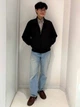 Рубашка хлопковая мужская Uniqlo 748180481 2XL Серая (1160781805) - изображение 6