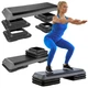 Степ платформа для аеробіки Gymtek 3 рівні Сіра (5907766668640) - зображення 9