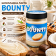 Паста шоколадная Bounty 350 г с кокосовой стружкой кремовая шоколадная намазка для тостов блинов десертов в стеклянной банке - изображение 1