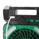 Вентилятор аккумуляторный NEWVEW NV-U01 5200mAh солнечная панель, повербанк, фонарь Black - изображение 8