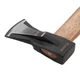 Колун 2200 г, ручка з ясена, 48-57 HRC INTERTOOL (HT-0272) - изображение 6