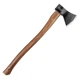Сокира 1250 г, карбонізована ручка, 48-57 HRC STORM INTERTOOL (HT-0270) - изображение 2