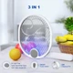 Ловушка для насекомых с UV подсветкой аккумуляторная 1200 mAh пластиковая белая - изображение 5