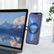 Магнітний тримач для телефону Epik FY16-H сумісний з MagSafe алюмінієвий чорний - зображення 3