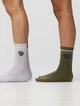 Носки FJALLRAVEN Hoja Socks Black S - изображение 4