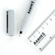 Набор маркеров Axent Permanent 0.6 мм черные 12 шт (2543-01-a) - изображение 3