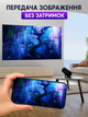 Портативний мініпроєктор Black з підтримкою 4K, Android 12, Wi-Fi, Bluetooth, пульт ДК - зображення 3