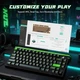 Магнітна Ігрова Клавіатура ATTACK SHARK R85 HE Black Green - изображение 6