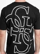 Футболка хлопковая мужская Guess 743433552 2XL Черная (1160691134) - изображение 5